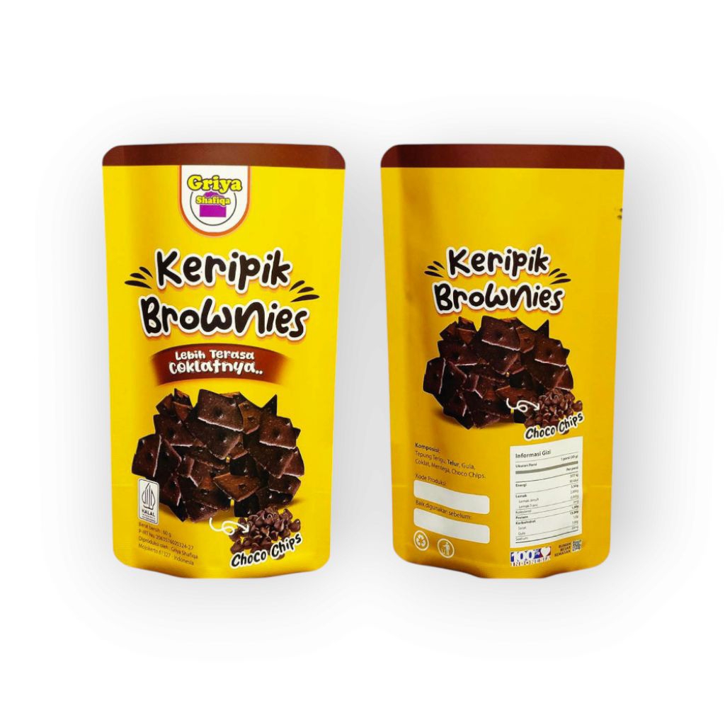 

Keripik Brownies chochochip60gr