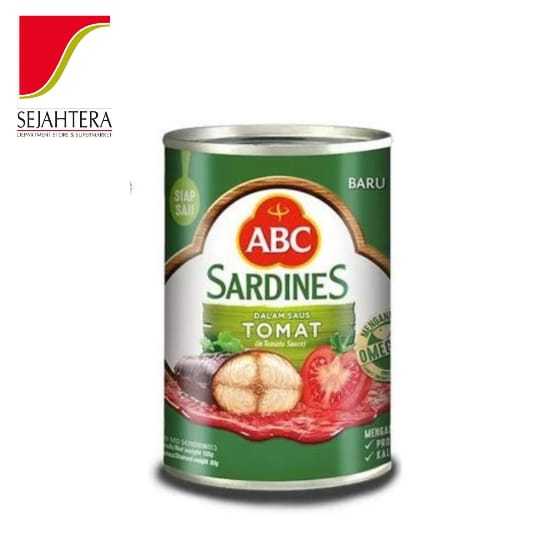 

ABC SARDINES TOMAT SAUCE 155g KLG