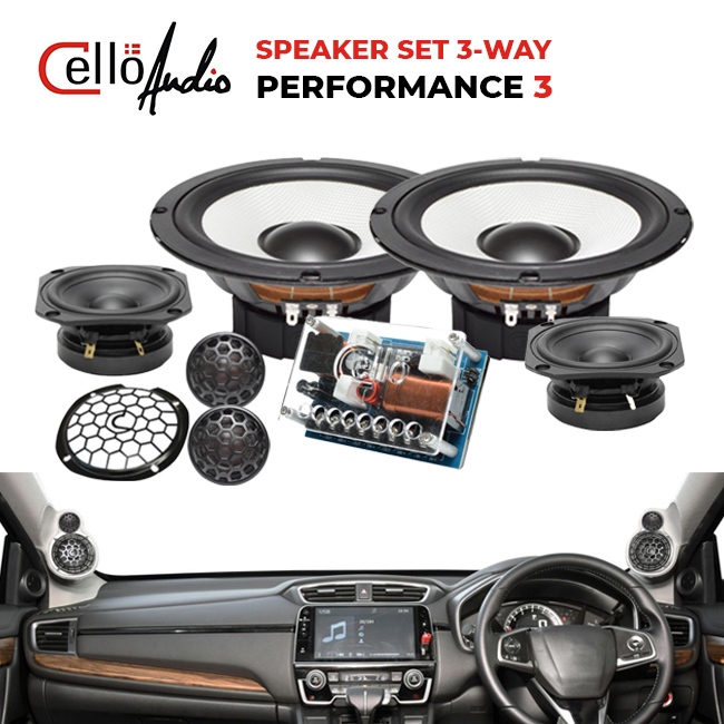Speaker Cello Performance 3 Speaker Split 3 Way
