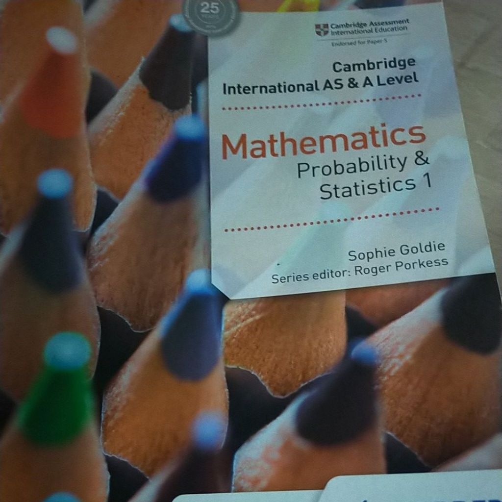 Mathematics Probability & Statistics 1 Cambridge International AS & A Level