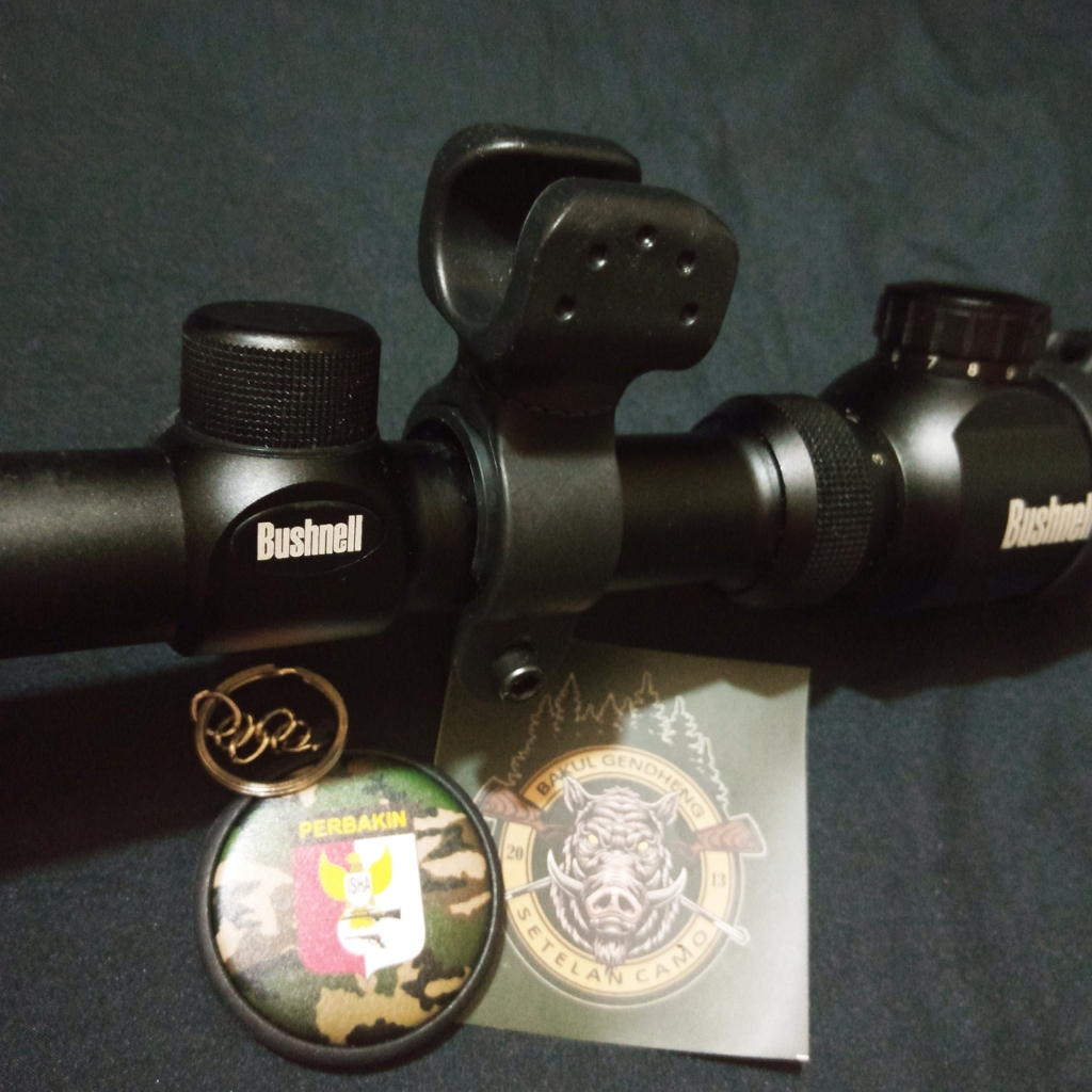 MOUNTING LASER SCOPE MODEL JEPIT BAHAN PLASTIK / MOUNTING SENTER OD25 (SC2236)