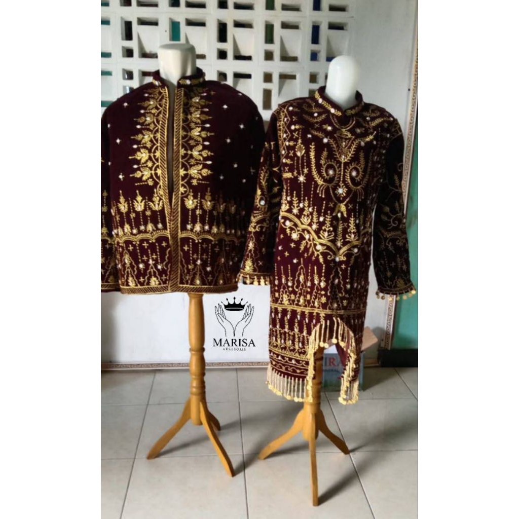 Baju pengantin adat palembang