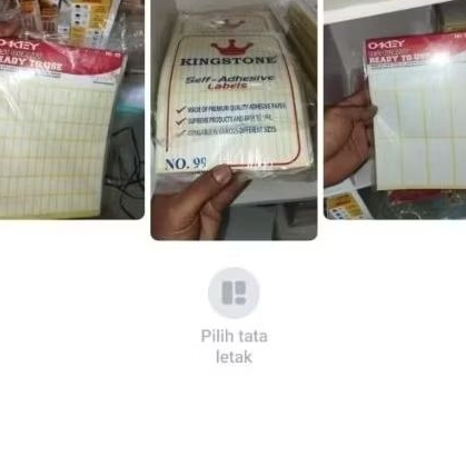 

stiker label harga/undangan no. 99/103/112 1pak isi 7lembar