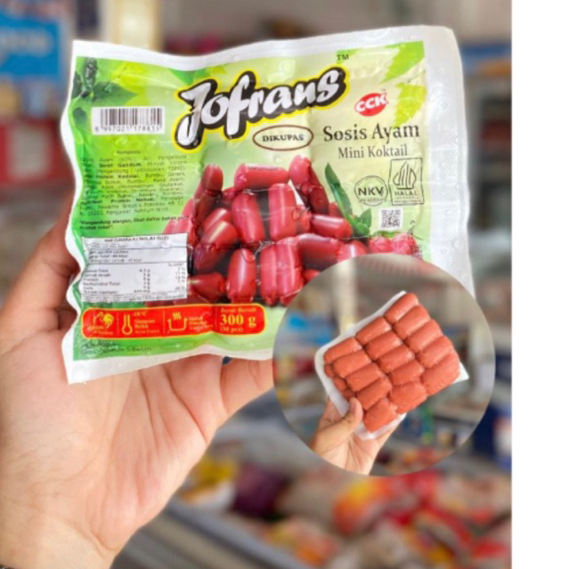 

JOFRANS SOSIS COCTAIL 300gr