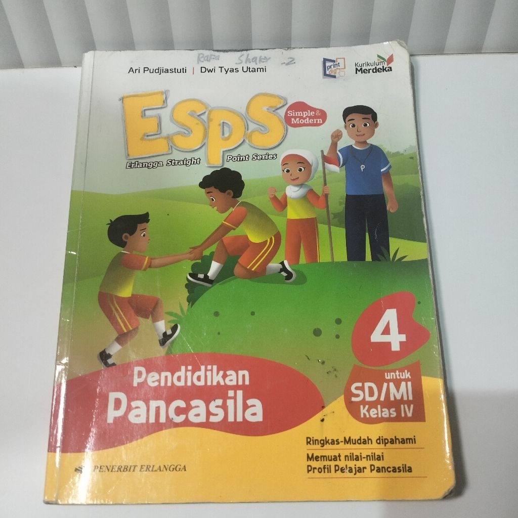 ESPS PENDIDIKAN PANCASILA KELAS 4 SD KURIKULUM MERDEKA