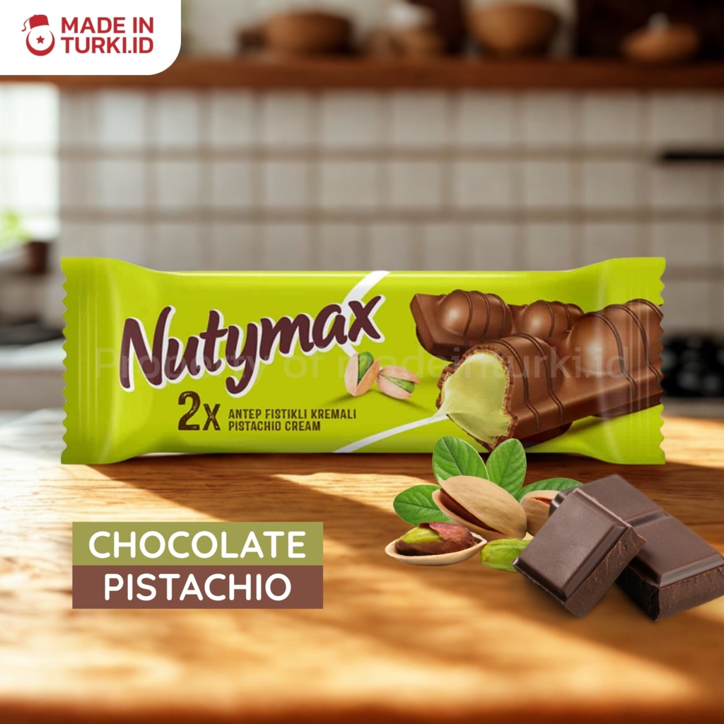 

Nutymax 2x Antep Fistikli Kremali Pistachio Cream urkijo 44 gr - Wafer Cokelat Pistachio Turki 100% Original madeinturki.id