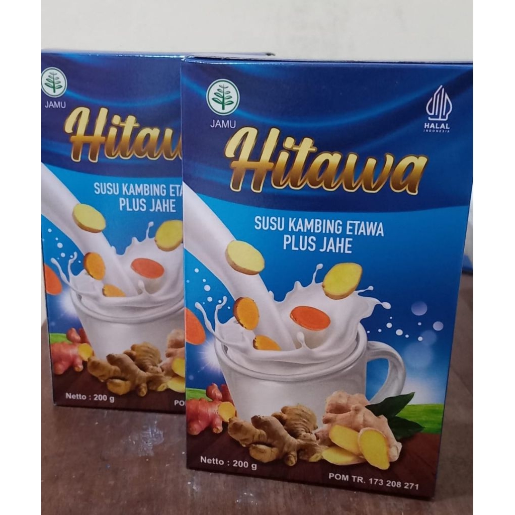 

Susu Kambing HITAWA plus jahe 200gr