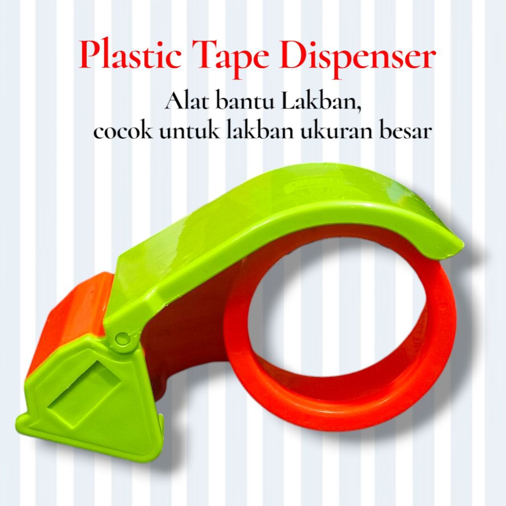 

Plastic tape dispenser