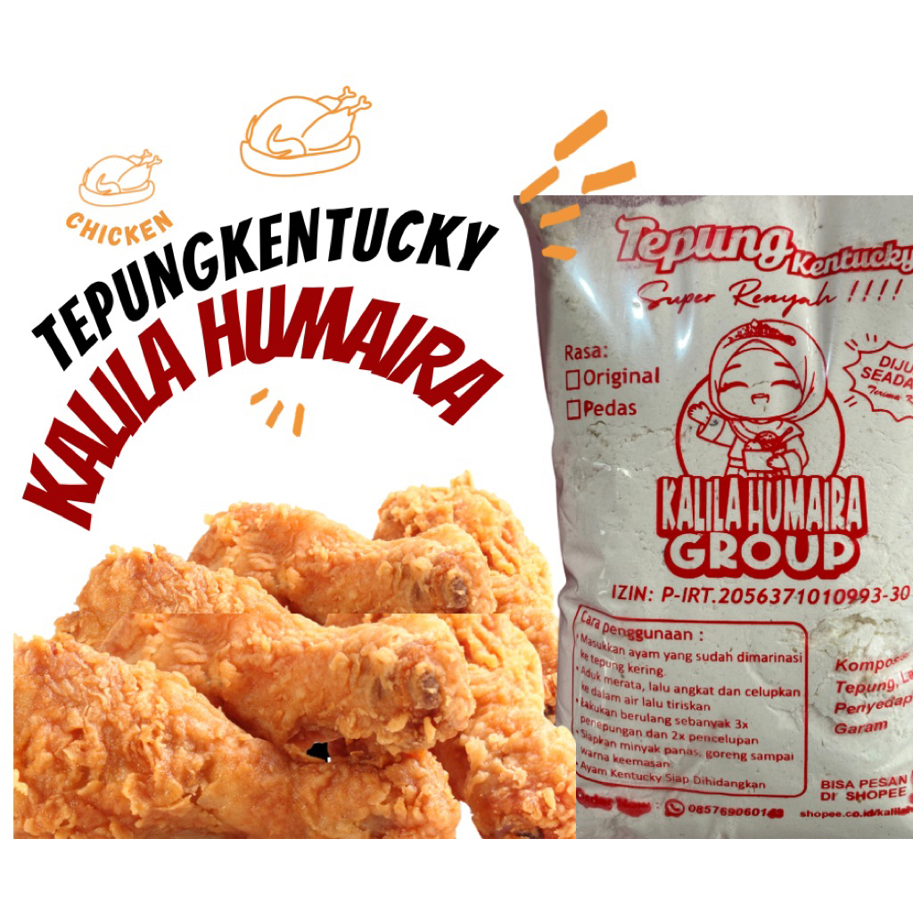 

tepung bumbu kentucky 1kg krispi