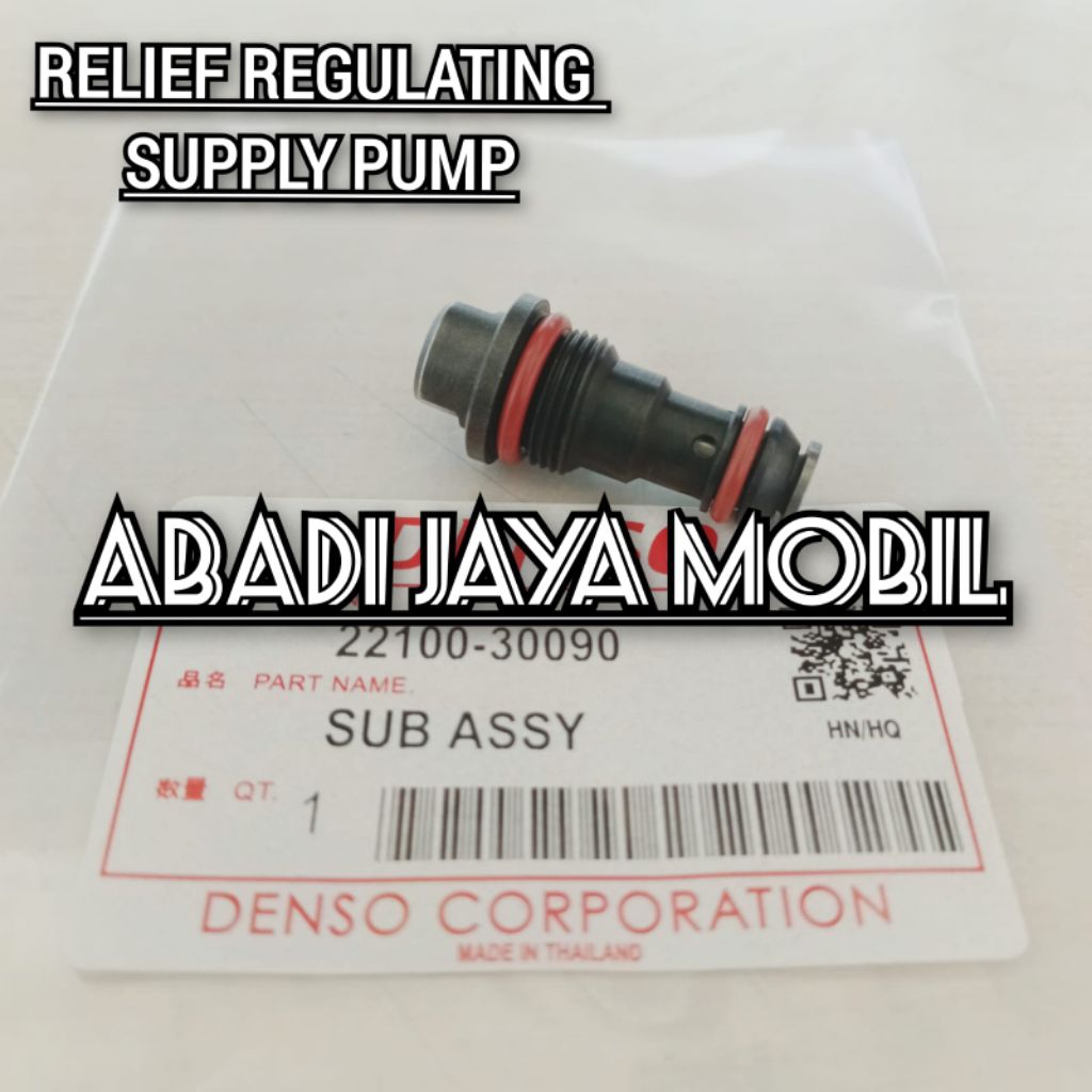 REGULATING PRESSURE SUPPLY PUMP TRITON 2.5 HILUX 2.5 2KD HIACE COMMUTER