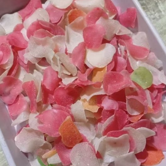 

Krupuk Singkong Krupuk jadul mentah isi 500 gram Makanan Ringan cemilan camilan