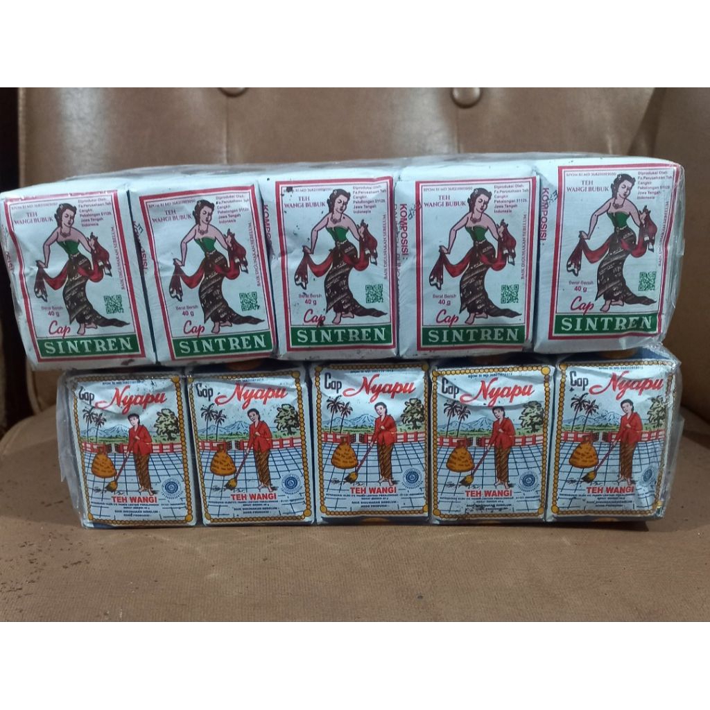 

2 pack teh nyapu, teh sintren isi 20 pcs