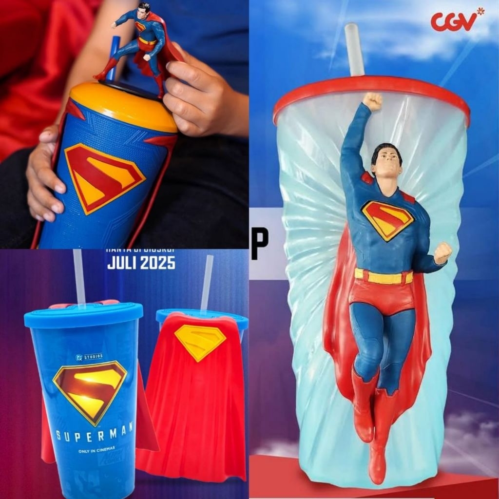 Superman Exclusive Merchandise XXI - Cup & Topper 32 oz