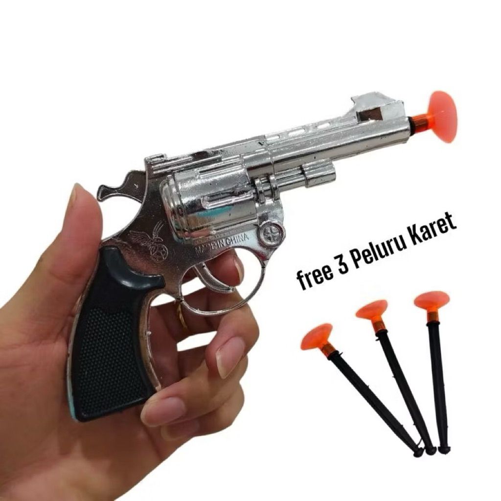Dart revolver mainan Tembakan panah mainan tembakn