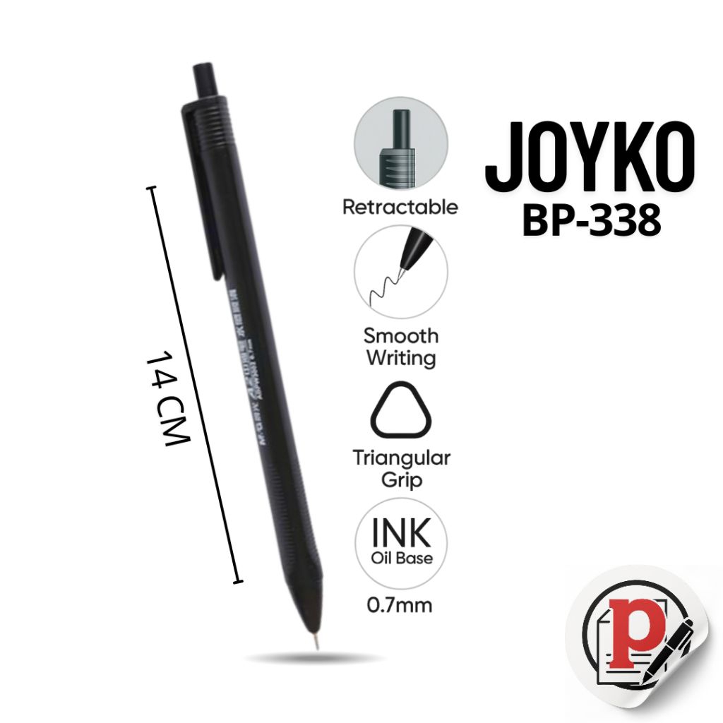 

Pulpen Joyko Vocus Bp-388/0,7mm Joyko Clickker