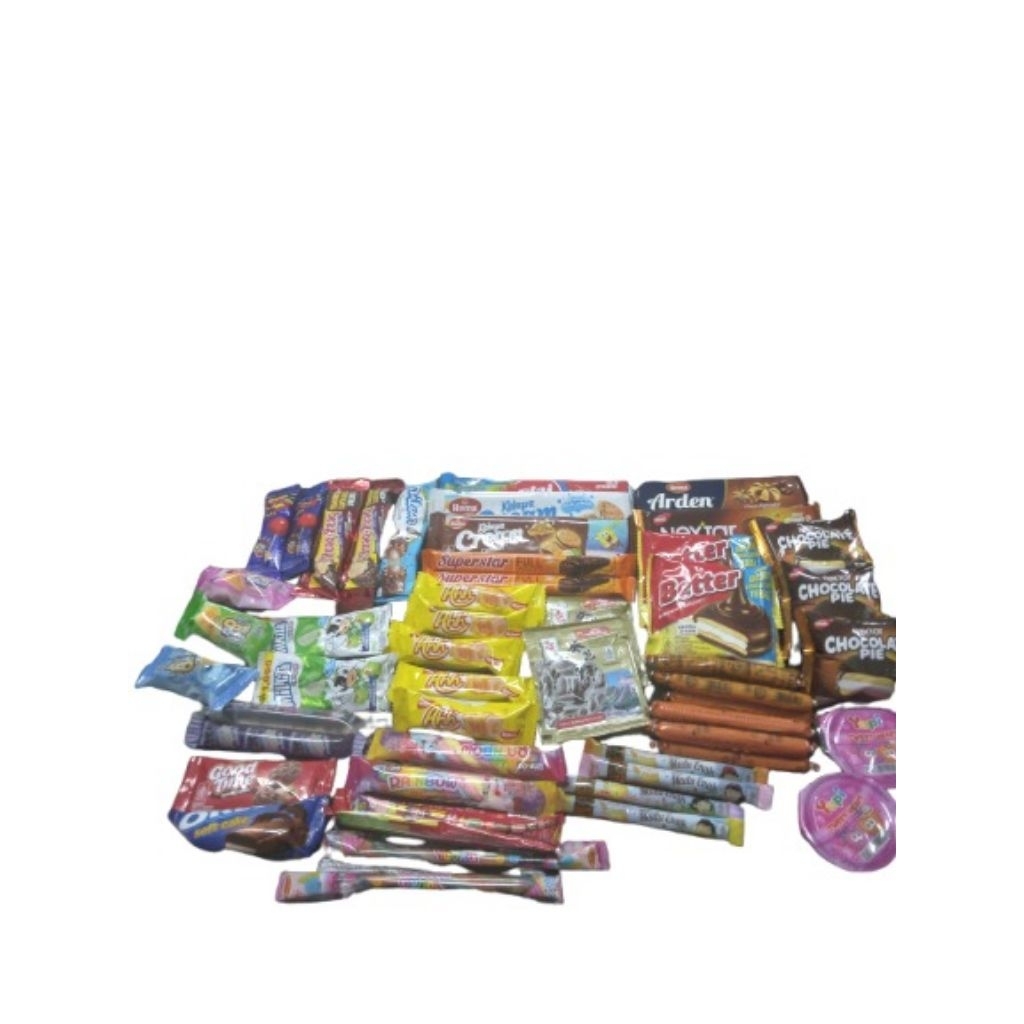 

paket jajan 55 pcs