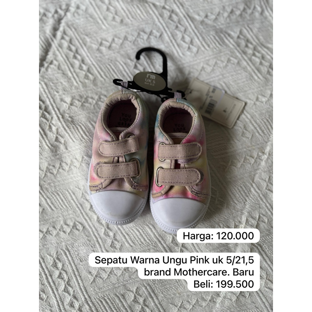 NEW Mothercare Sepatu