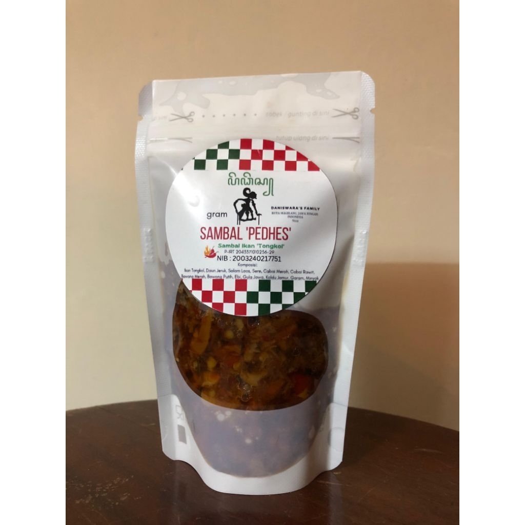 

Sambel 'Pedhes'|Sambel Ikan Tongkol 120gram