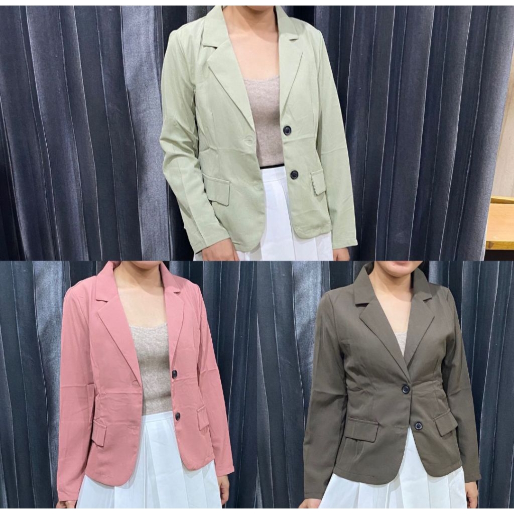 Blazer Crop Import /Blazer Import /Blazer Kekinian /Blazer Best Seller /Blazer Wanita
