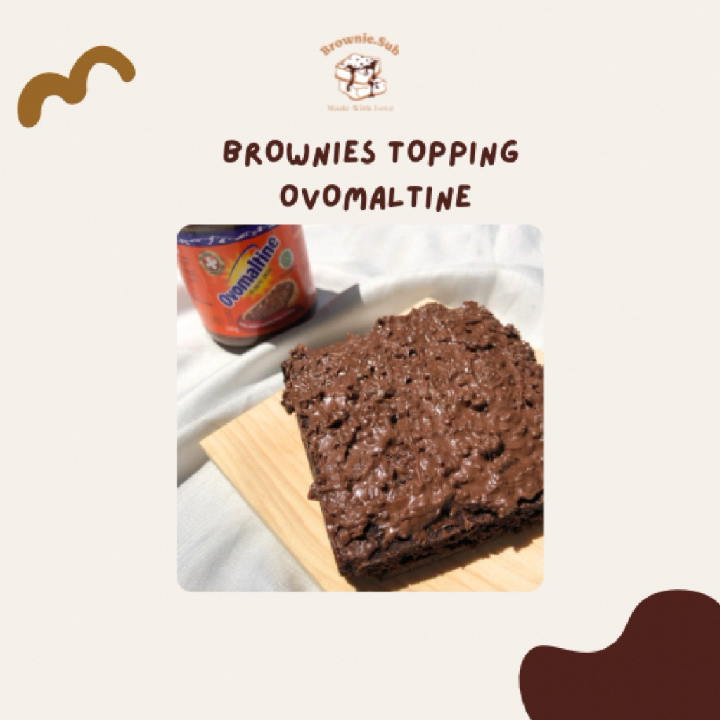 

Ovomaltine brownies | Fudgy brownies | Fudge Brownies | Brownies panggang | Brownies oven