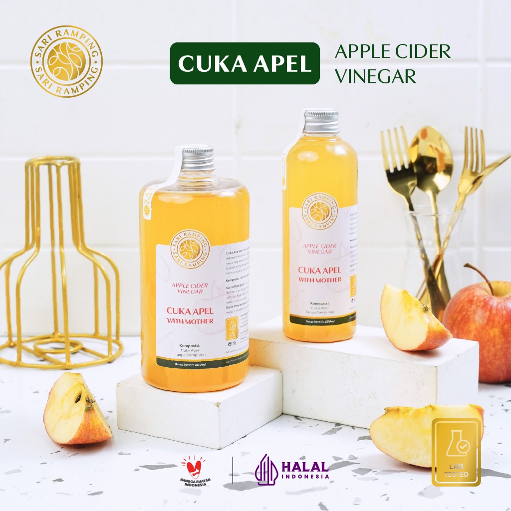 

CUKA APEL ORIGINAL ORGANIK WITH MOTHER SARI RAMPING / APPLE CIDER VINEGAR / CUKA SARI APEL ORIGINAL UNTUK DIET KESEHATAN DETOX DETOKS / CUKA APPLE / BRAGG ORIGINAL ASLI CUKA APEL NUTRIFARM DARIBUMI / NUTRIFARM / CUKA APEL BEORGANIK / MAKKATA