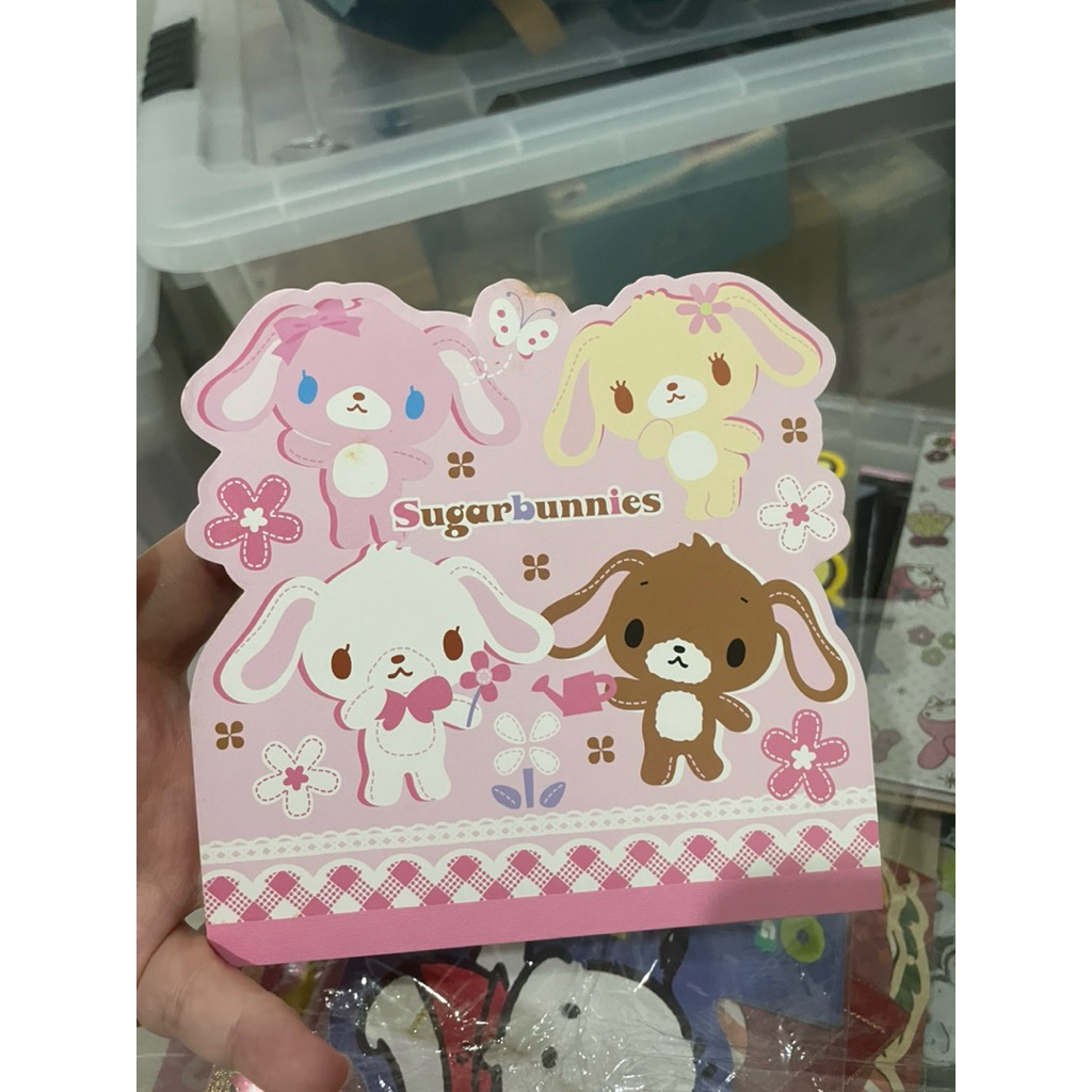 

sugarbunnies memo / sanrio memo