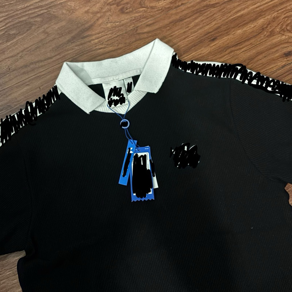 Polo Waffle Pria VNeck