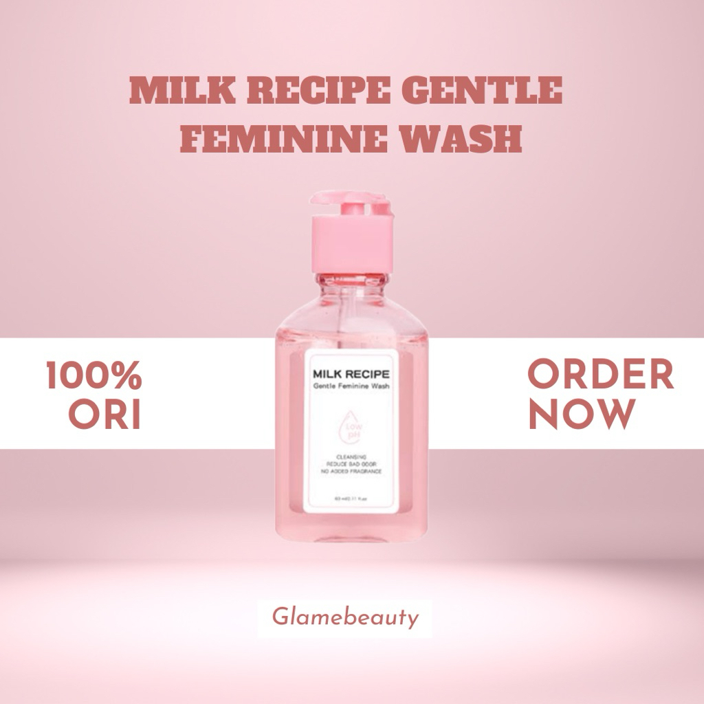 

MILK RECIPE GENTLE FEMININE WASH
