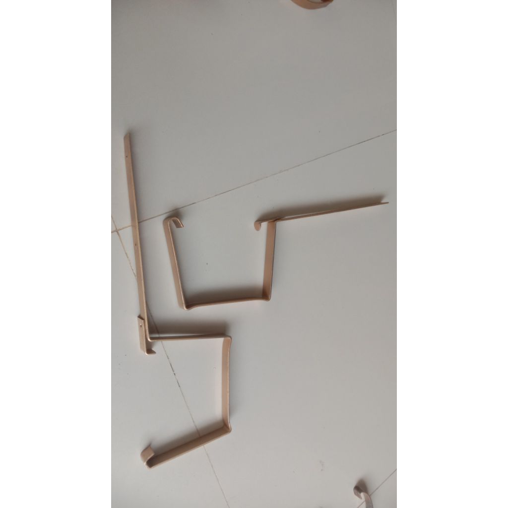 Klem Talang Kotak Besi Tebal / Gantungan Talang Kotak