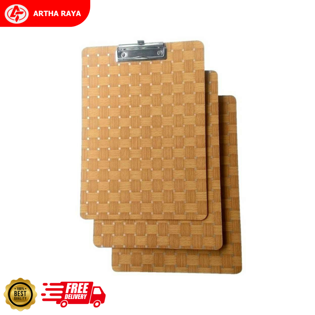 

Papan Ujian Kayu F4 [1 Pcs]