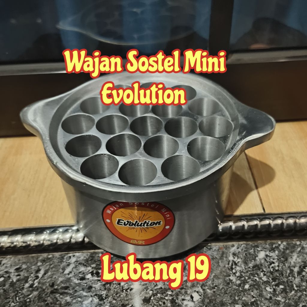 WAJAN SOSTEL MINI EVOLUTION LUBANG 19