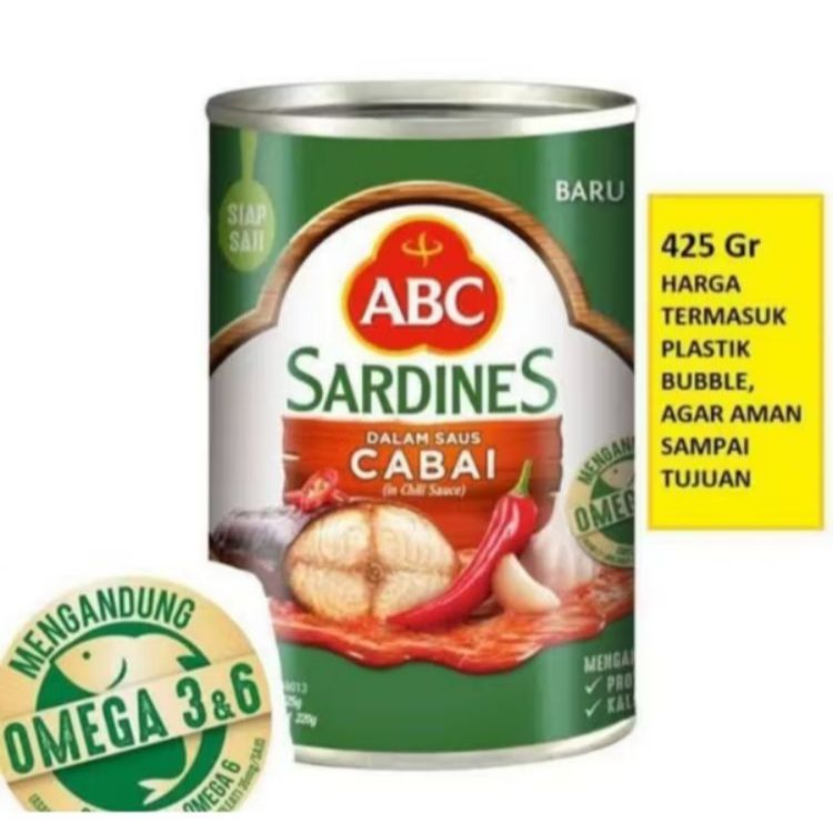 

ABC SARDINES SAUS CABAI 425GRAM