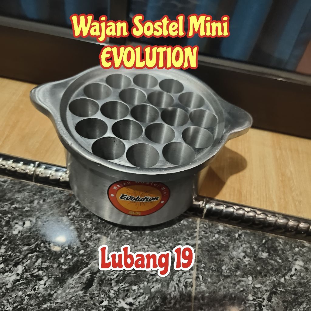 WAJAN SOSTEL MINI EVOLUTION LUBANG 19
