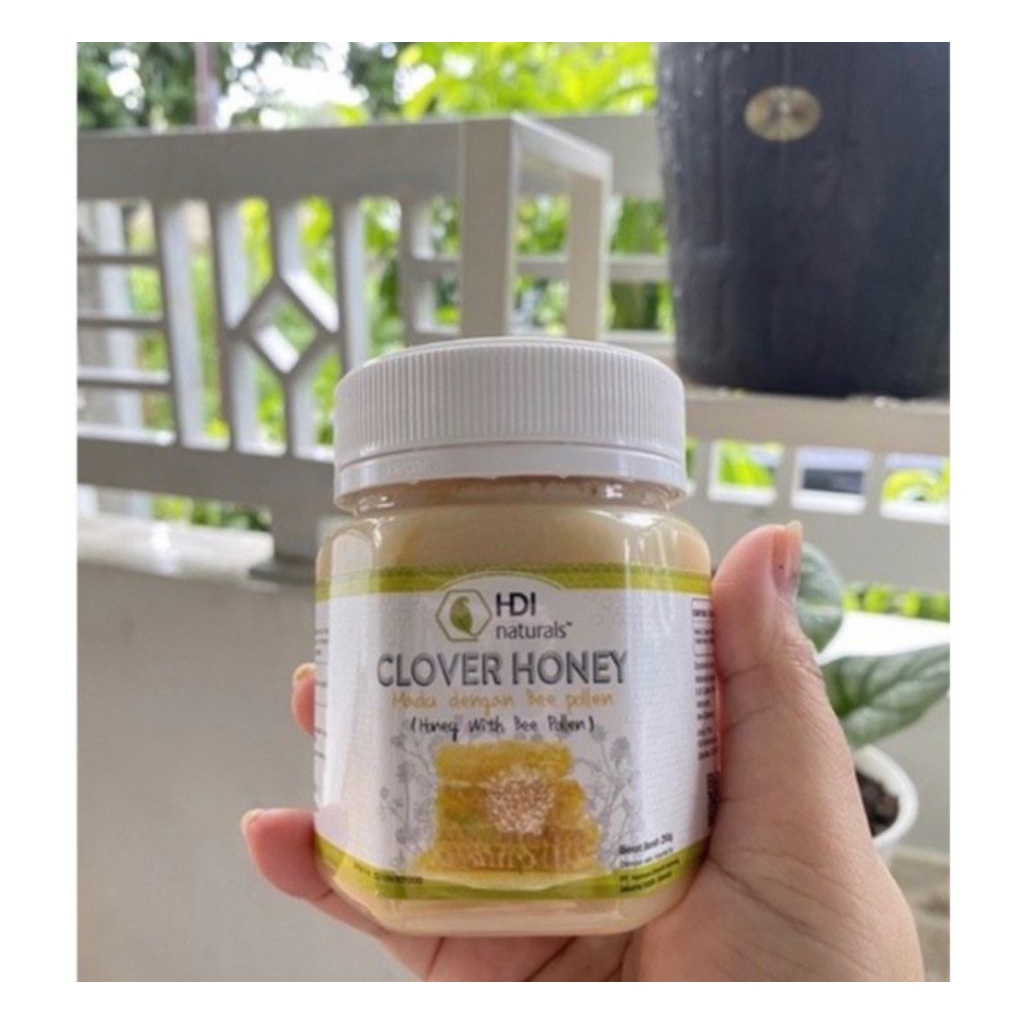 

madu clover honey 250gr ori 2028 free sendok kayu