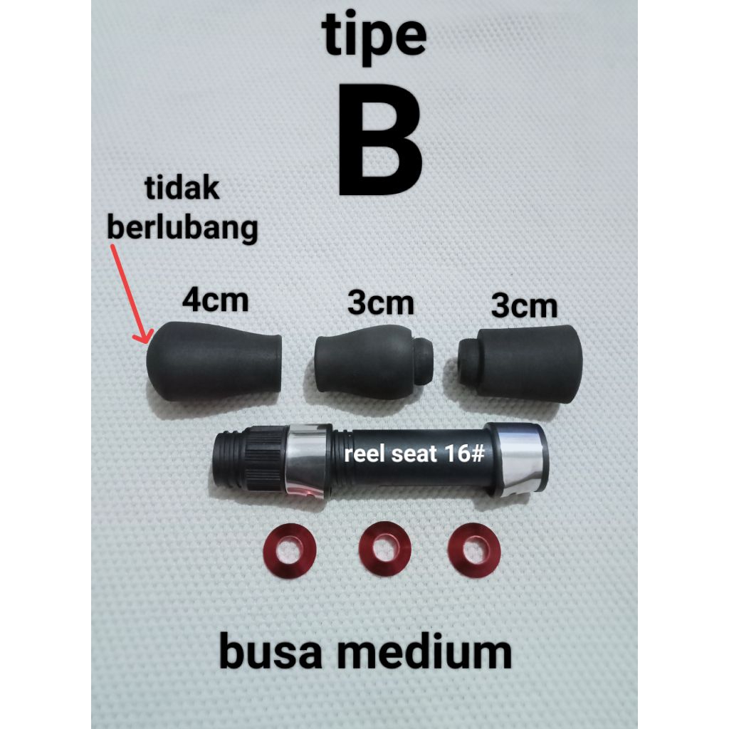 1set busa medium gagang joran mikro model Japan style