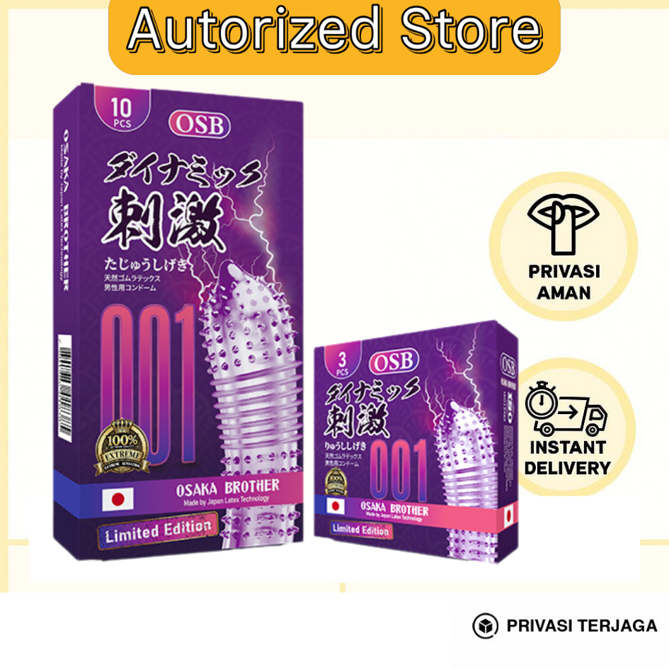 Osb Osaka Brother Kondom Bergerigi Tebal 001 Gerigi Pipa Varian Terlengkap