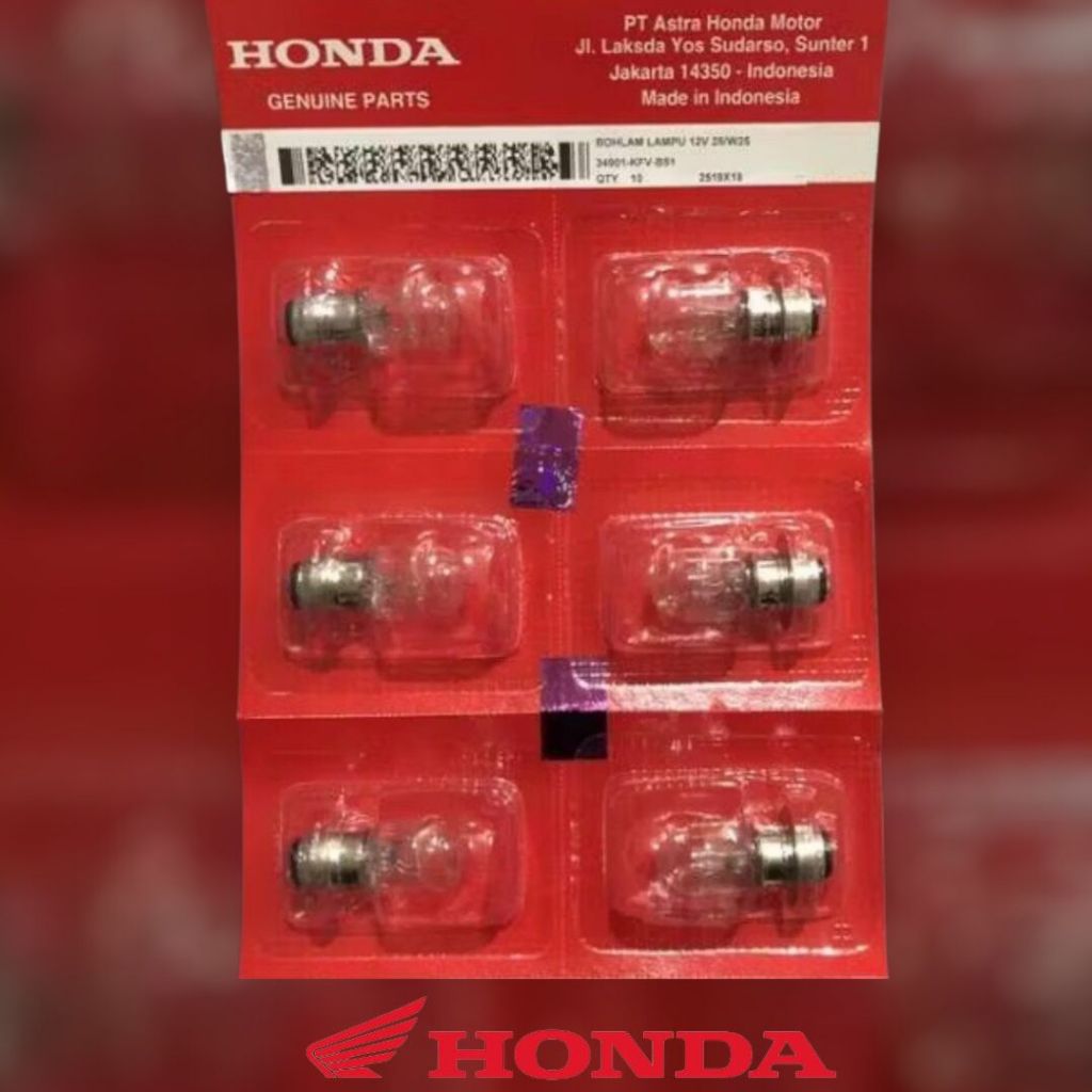 BOHLAM STOP LAMPU BELAKANG, BOHLAM LAMPU BELAKANG BEAT SCOOPY SUPRA DLL