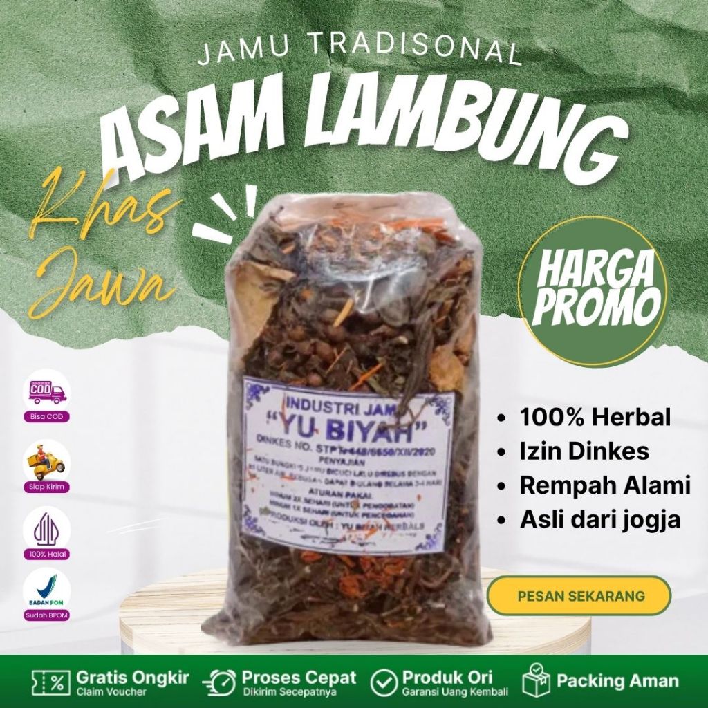 

Jamu Godok Herbal / Herbal Godok Asam Lambung – Jamu Jawa Tradisional