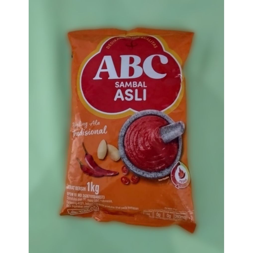 

Sambal ABC 1000 gram /1 kg