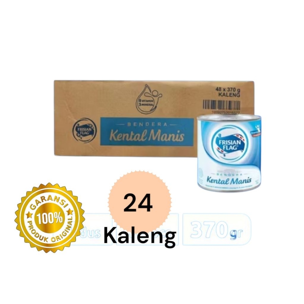 

SuSu Frisen Flag Kaleng paket 24 Kaleng Promo Hemat Vanila putih Susu Kaleng