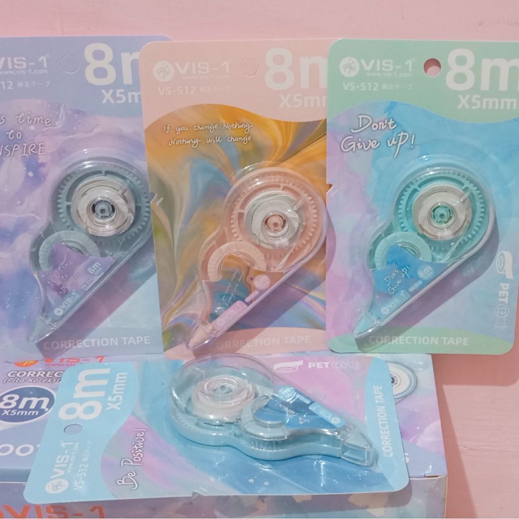 

correction tape vis-1 vs-512 gampang merekat