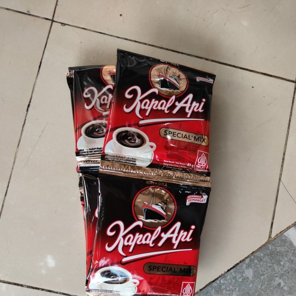 

Kopi kapal api special mix kopi kapal api special rencengan isi 10