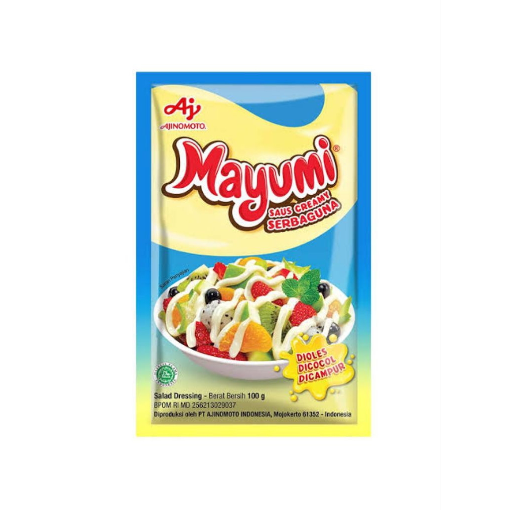 

Mayumi Mayonaise Original 100 gram Mayones Saus Creamy Serbaguna