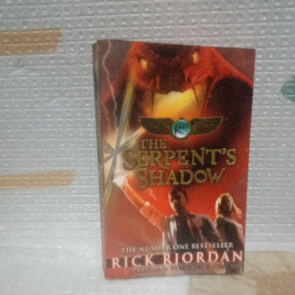 NOVEL THE SERPENT'S SHADOW-By RICK RIORDAN-ORIGINAL
