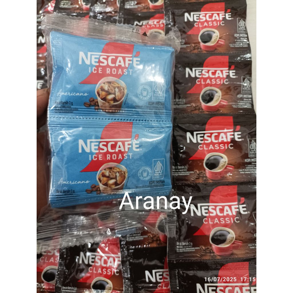 

10X2gr nescafe classic dalgona nescafe ice roast americano 10sachet