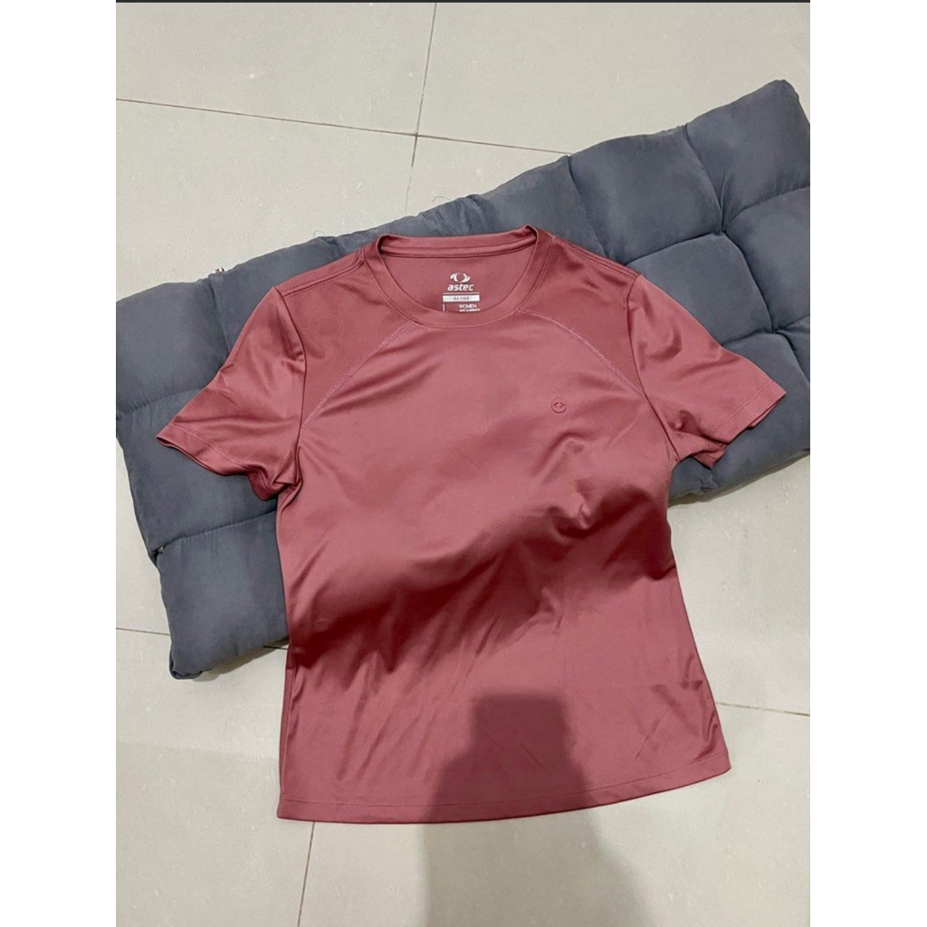 ❤️ PRELOVED ❤️ Astec Women Active T-shirt - L Dusty Pink