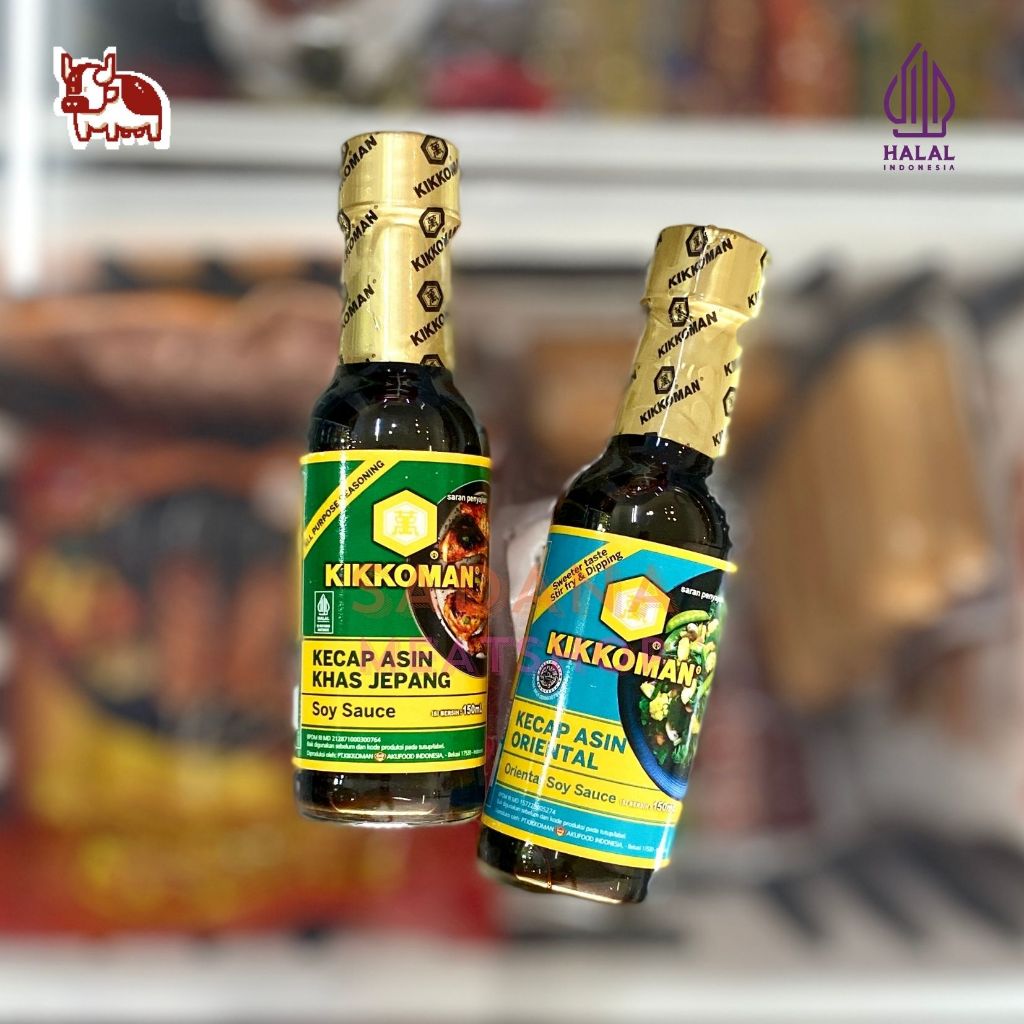 

Kikkoman Kecap Asin Jepang / Oriental 150ml – Japanese Soy Sauce Asli | Untuk Masakan Asia & Marinasi
