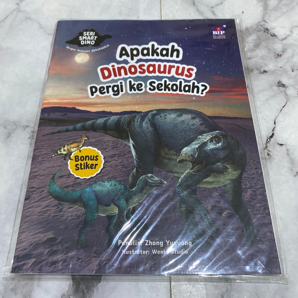 Apakah dinosaurus pergi ke sekolah ? dino dinosaurus buku cerita pengetahuan anak Buku Cerita anak b