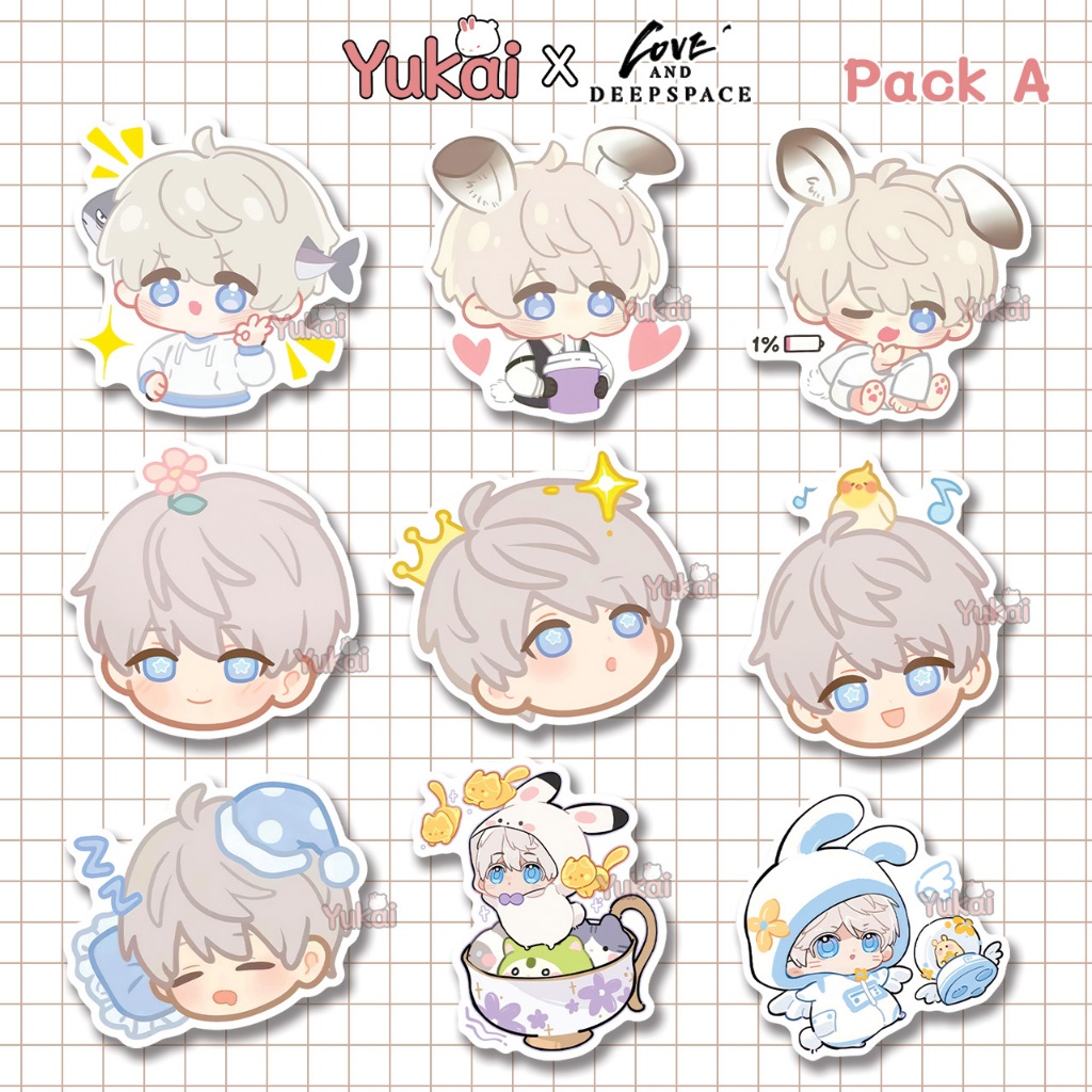 

Stiker Xavier Love And Deepspace Premium - Sticker Pack Anime Waterproof