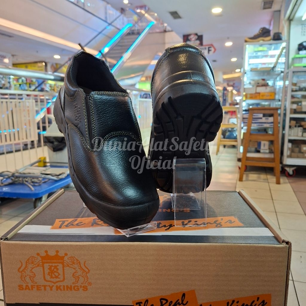 Sepatu Safety King Type 807 / Sepatu Safety Slip on Murah
